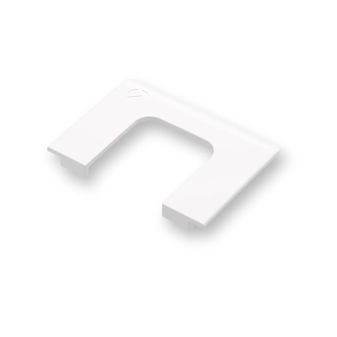HINGE KIMANA SKIN ITALIANA FERRAMENTA FREE SWING FOR 18MM PANEL DOUBLE DRILL Ã˜40X2.5MM Ã˜26X15MM WHITE - Image 5