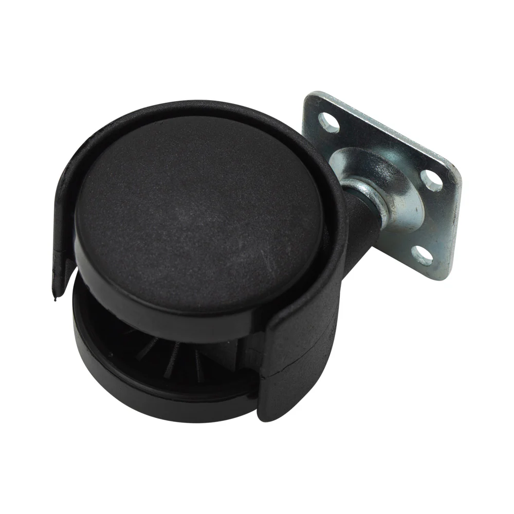Casters 50Mm Black With Break - Image 3