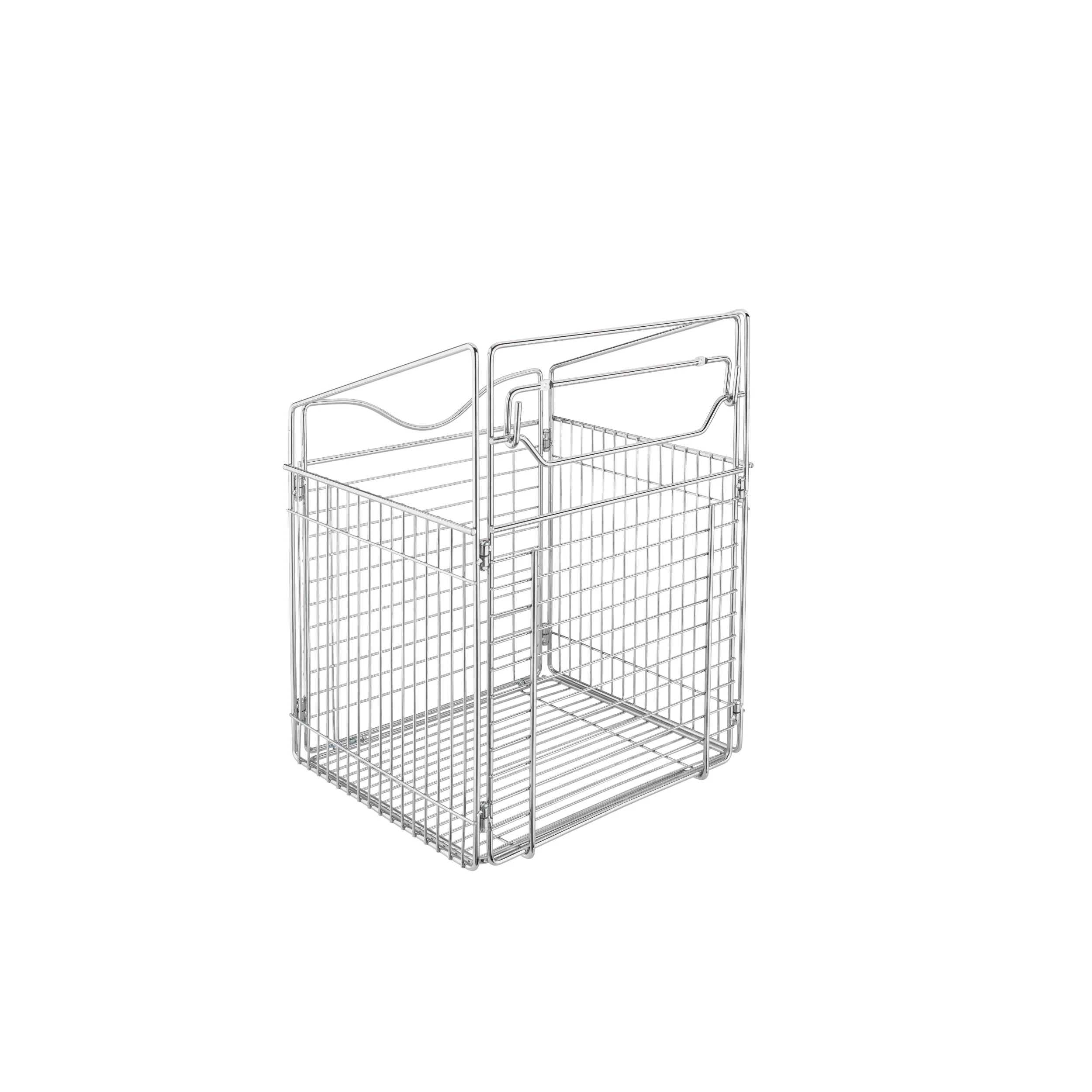 Tilt Out Hamper Basket (Chrome) Chrome 15.5 in (394 mm) W x 13.5 in (343 mm) D x 19.75 in (502 mm) H - Image 5