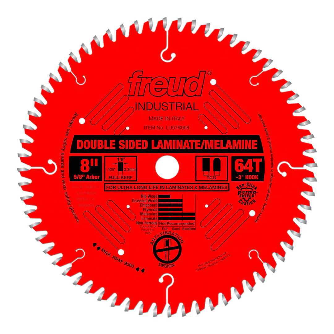 Double Sided Laminate/Melamine Blade