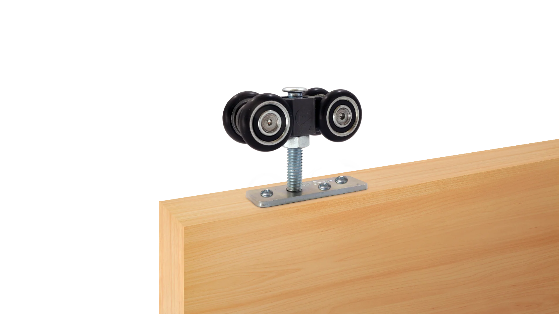 Carrier Set Ducasse DN80 PL 2 for Wood Doors – 2 Doors up to 88 lbs (40 kg)