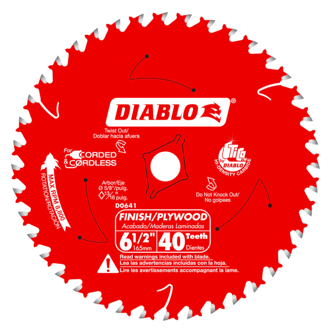 Finish Trim Saw Blade For Wood - Image 2