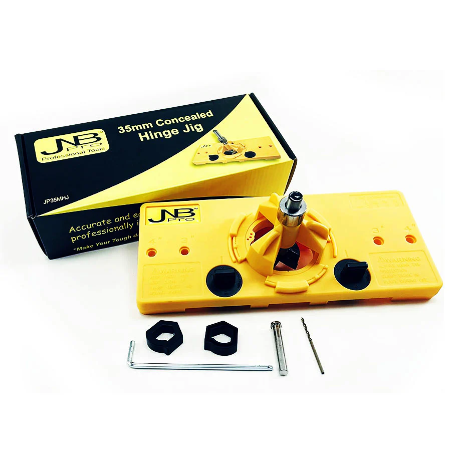 JNB 35mm Concealed Hinge Jig w/ Carbide Bit - Image 5