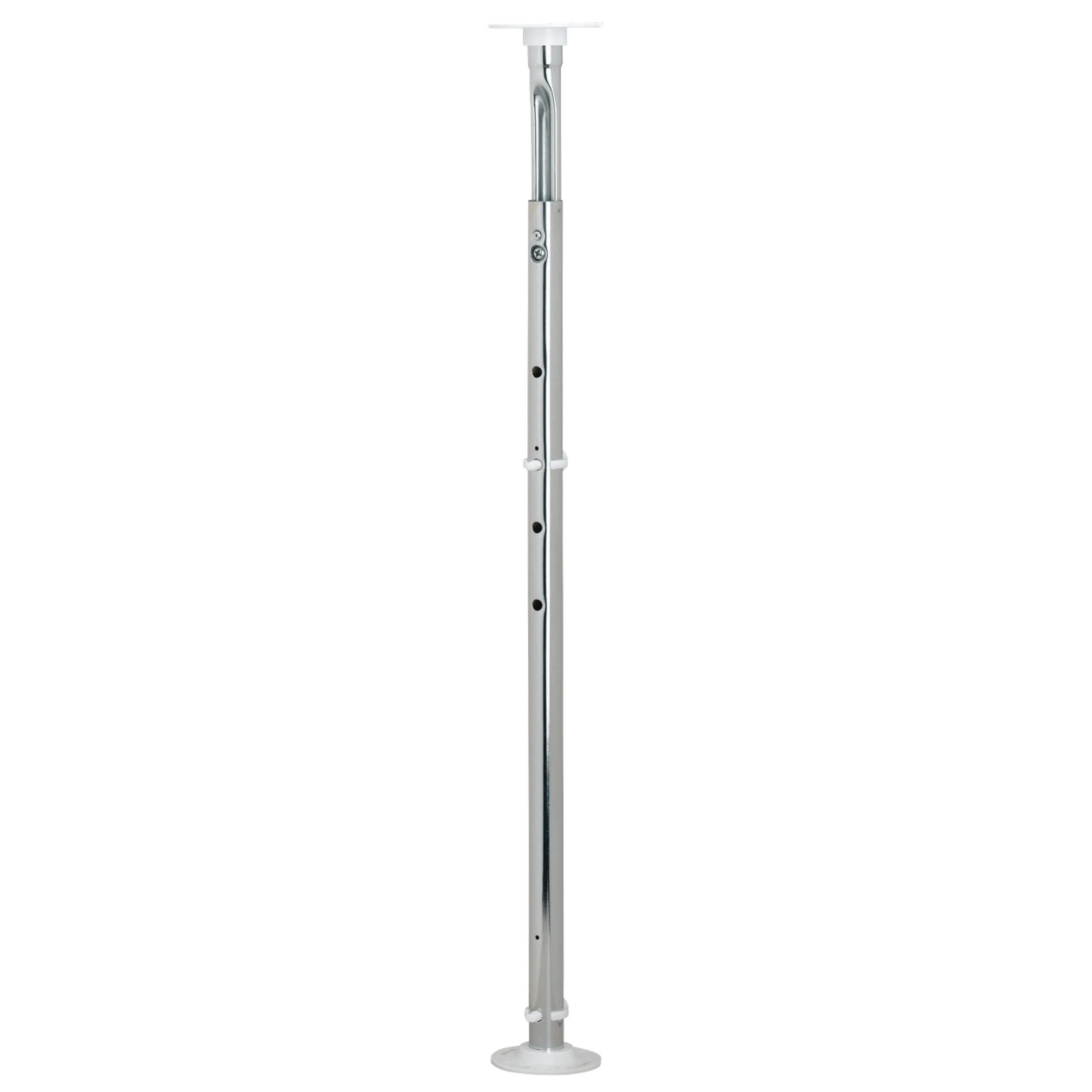 32 in White Polymer Full Circle Lazy Susans 2-Shelf White 32 in (813 mm) W x 32 in (813 mm) D x 26 in (660 mm) H - Image 4
