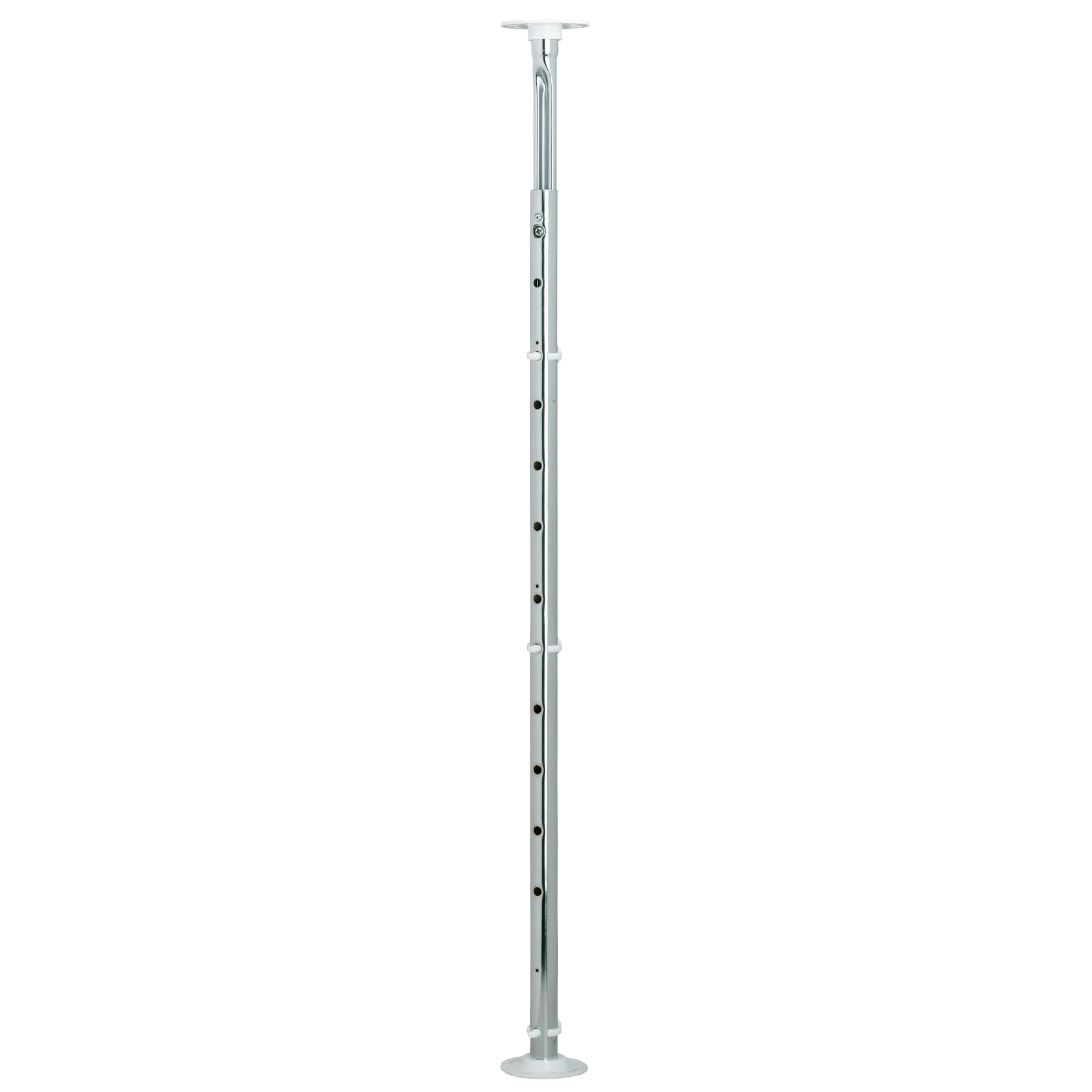 18 in White Polymer Full Circle Lazy Susans 3-Shelf White 18 in (457 mm) W x 18 in (457 mm) D x 34 in (864 mm) H - Image 5