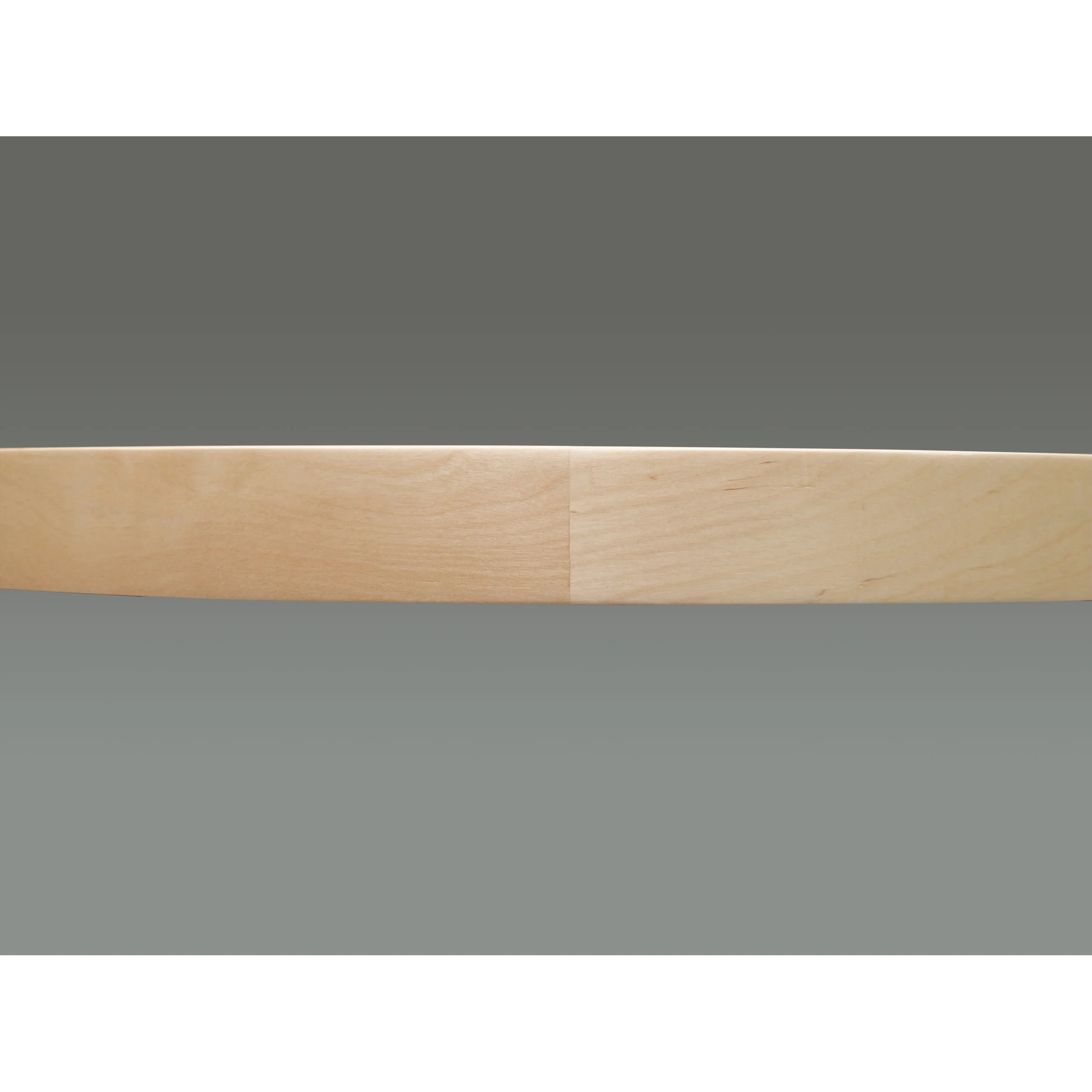 20 in Banded Wood Full Circle Lazy Susan Shelf Only Natural 20 in (508 mm) W x 20 in (508 mm) D x 2 in (51 mm) H - Image 3