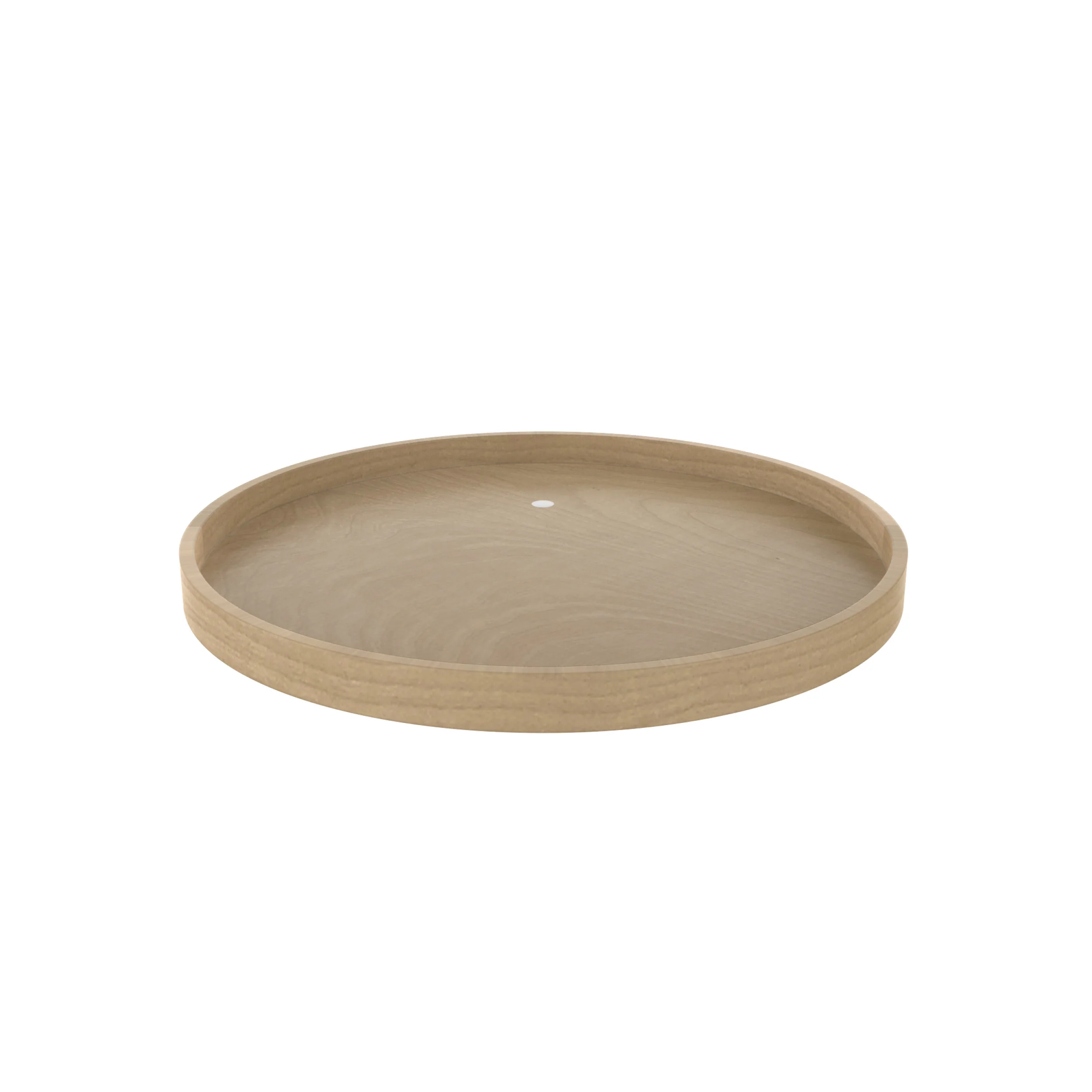 28 in Banded Wood Full Circle Lazy Susan w/steel bearing Natural  28 in (711 mm) W x 28 in (711 mm) D x 2.9 in (74 mm) H