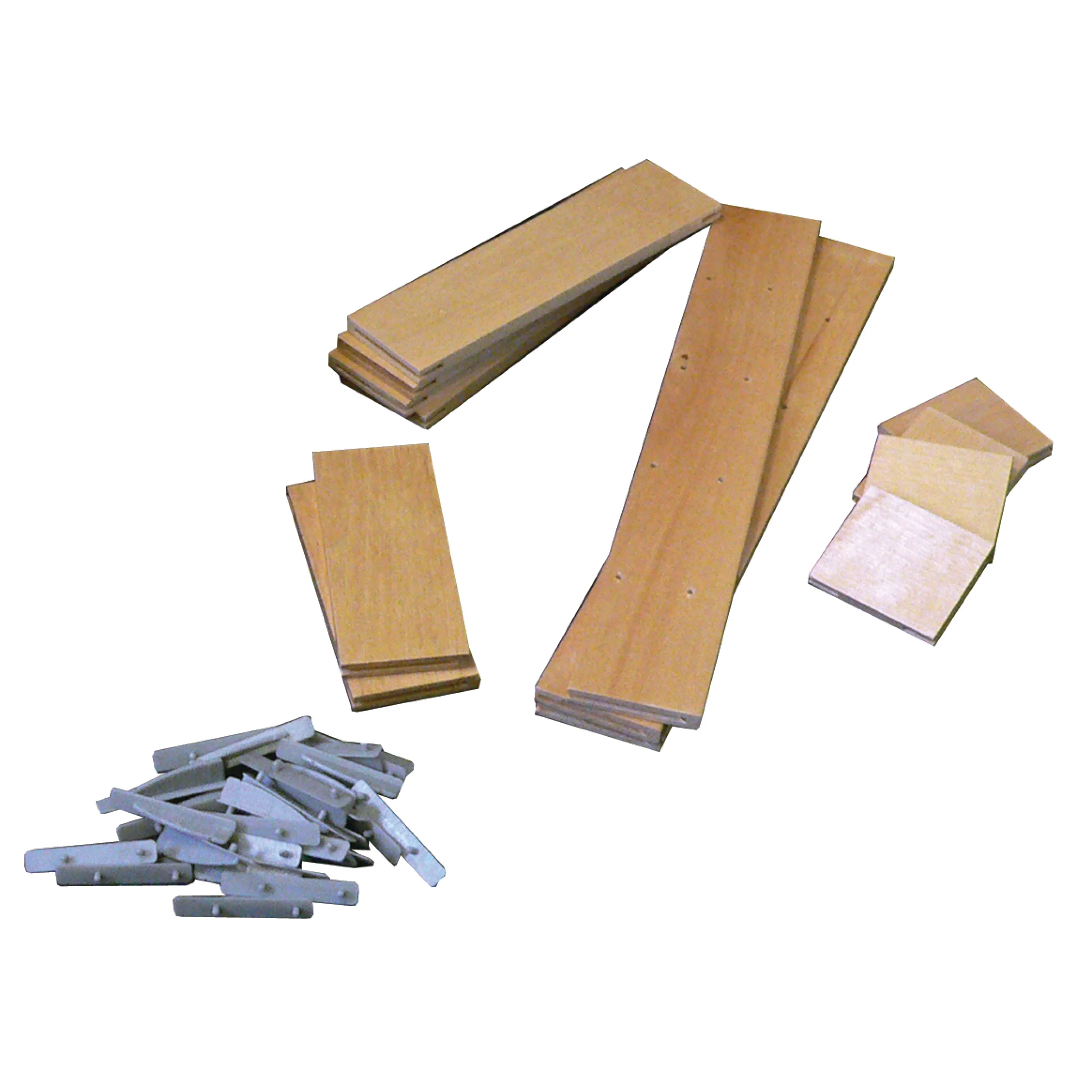 Wood Drawer Organizer Kit 15 (9-7/8" W, 19-1/8" D, 2-1/2" H) - Image 2