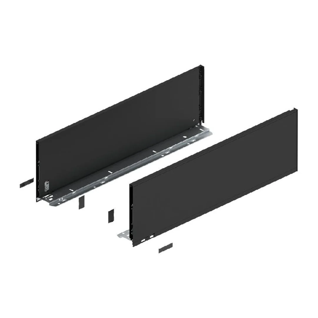 Blum LEGRABOX F-Height Drawer Box Kit Matte Black 170 LB - Image 4
