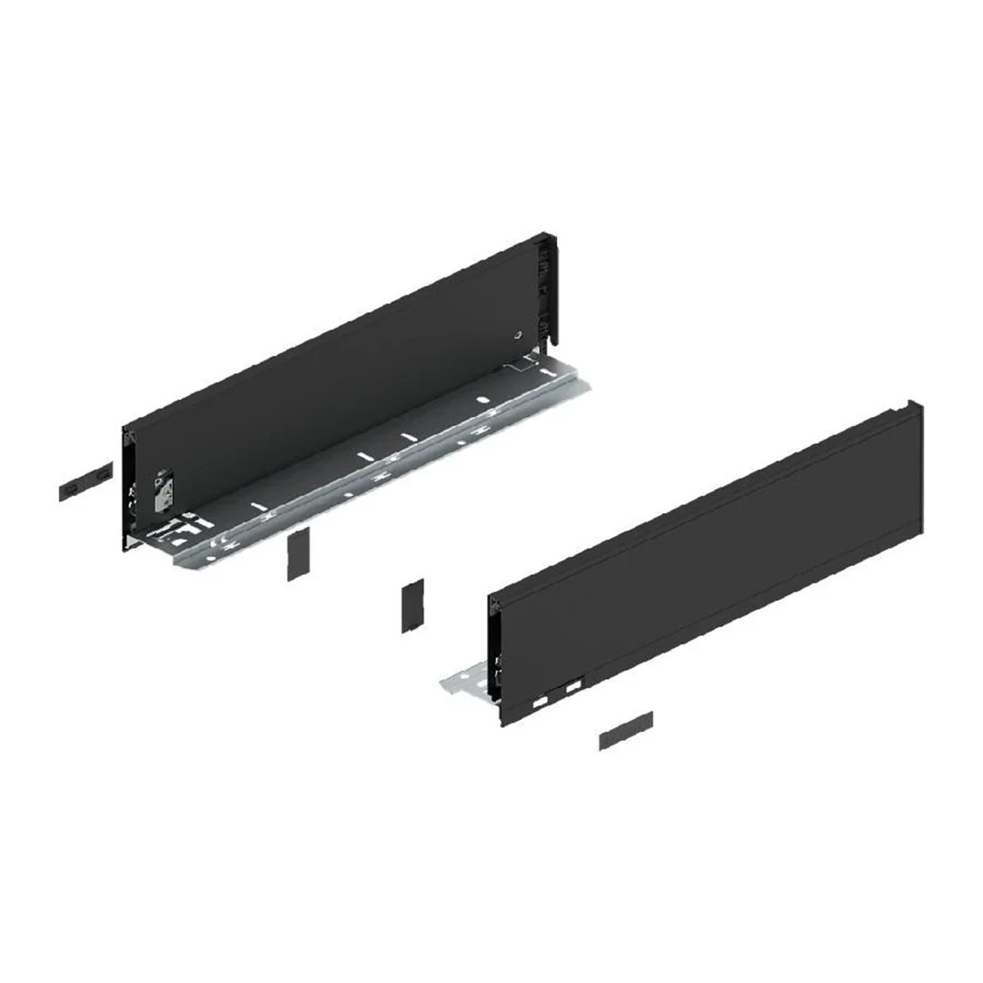 Blum LEGRABOX K-Height Drawer Box Kit Matte Black 125 LB - Image 2