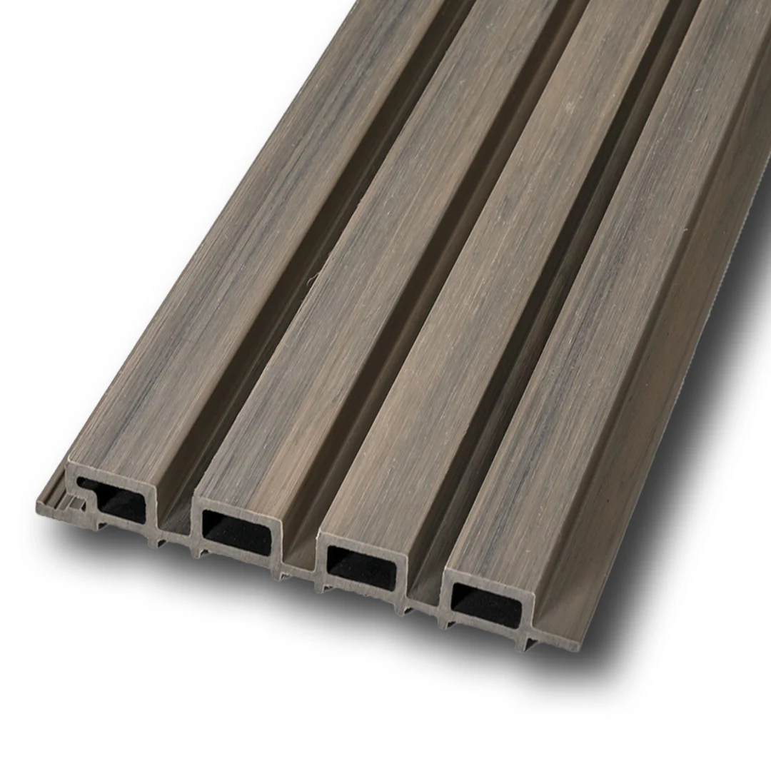 OUTDOOR WPC PANEL BLACK + ANCIENT WOOD 8.62'' X 114.17'' - Image 2
