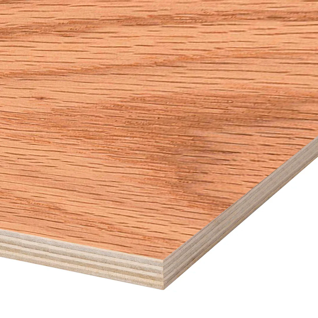 PLYWOOD PS RED OAK VC 1/2 B-2 48.5"X96.5"