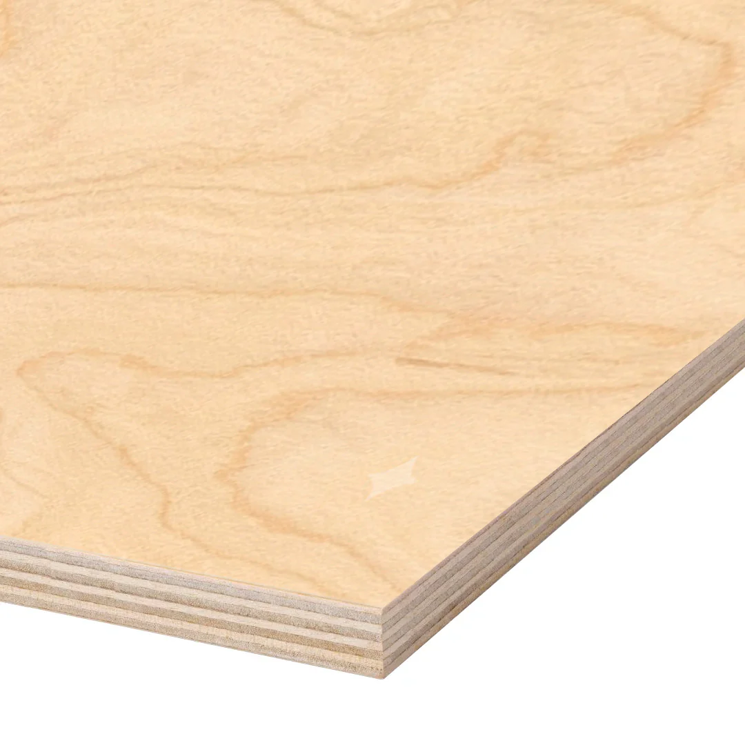 PLYWOOD BIRCH 3/4 PRIMED WH 1 SIDE 48"X96"