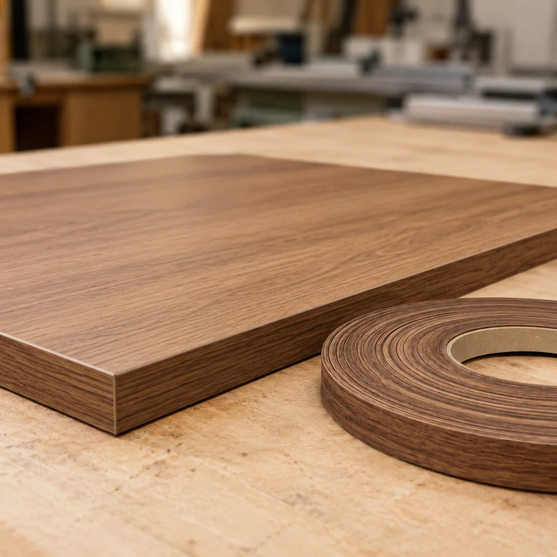 PVC Edge Light Walnut 7/8" x 492' 0.8mm - Image 3