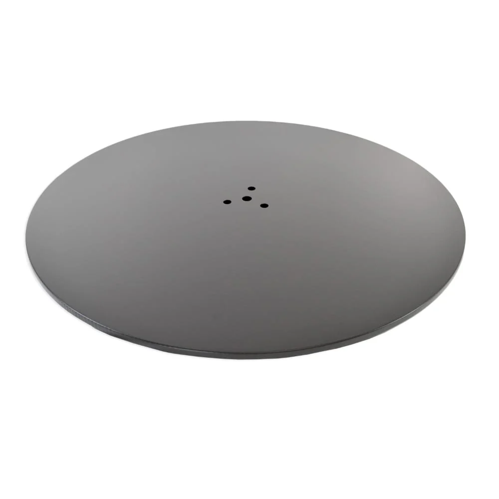 Round Table Base, 22" Round - Black 4000BKZ - Image 3