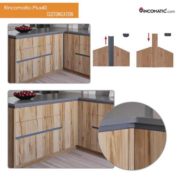 CORNER HINGE RINCOPLUS 40 30'' ANTHRACIT - Image 4