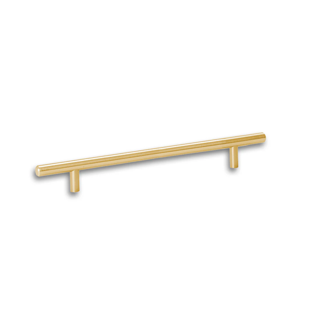 HANDLE BAR 9520 SERIES C/C 7" O/A 10" SATIN BRASS - Image 3