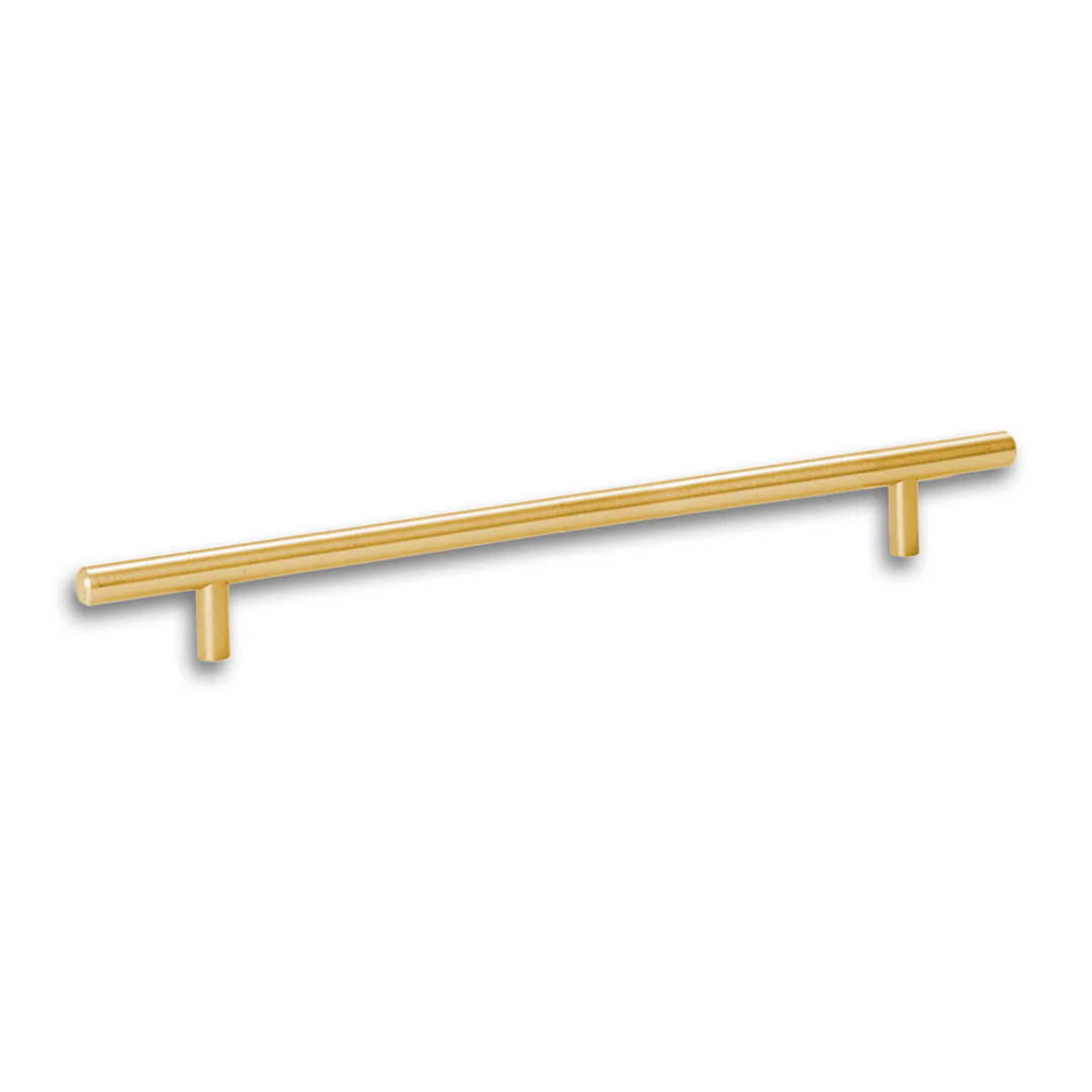 HANDLE BAR 9520 SERIES C/C 15-3/4" O/A 19" SATIN BRASS - Image 3