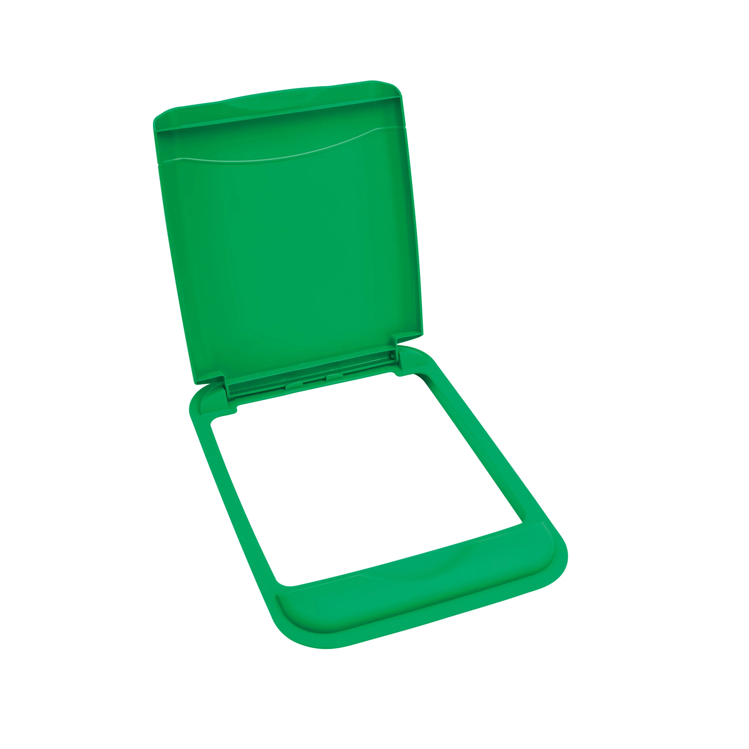 50 Qrt Recycling Lid (Green) Green 14.75 in (375 mm) W x 10.75 in (273 mm) D x 0.89 in (23 mm) H - Image 2