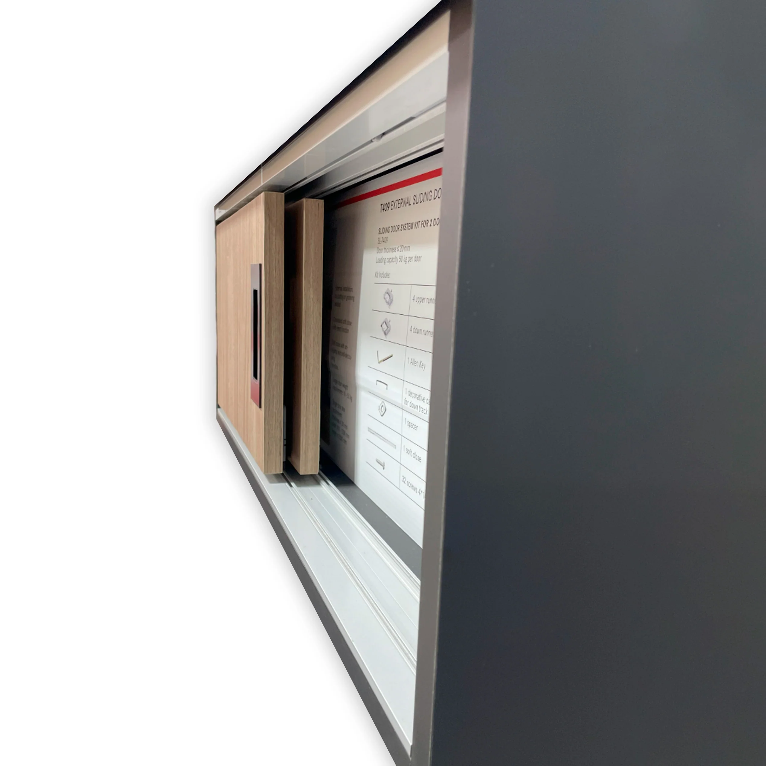 SLIDING DOOR SYSTEM TRACKS 3M - Image 5