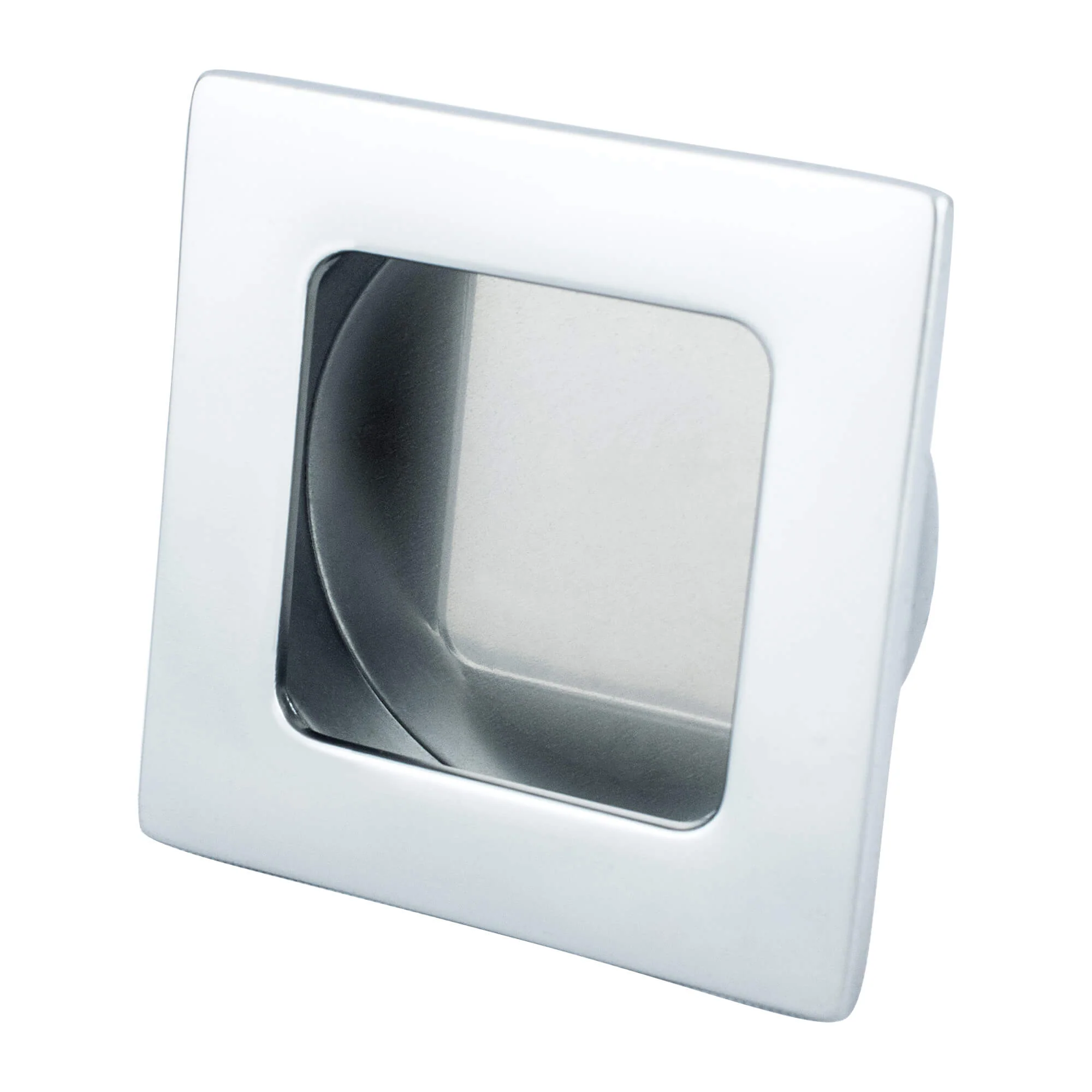 Stylus Dull Chrome Medium Recess Pull