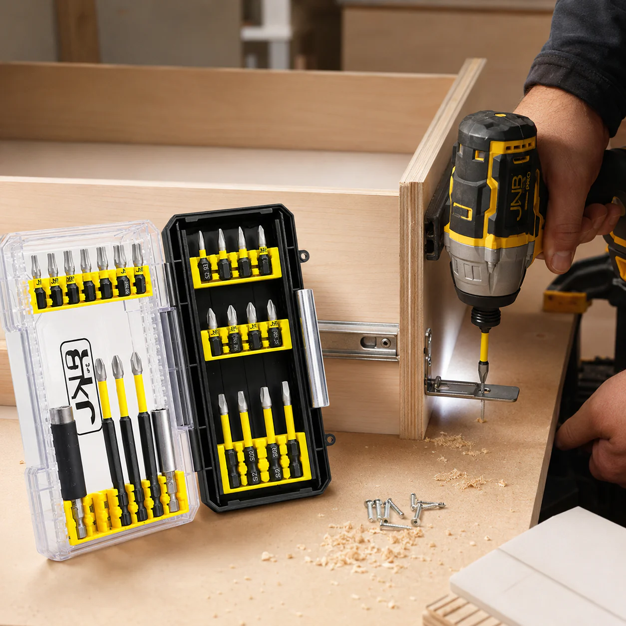 JNB Impact Driver Bit Set - 35 Pc Pro Pack - Image 2