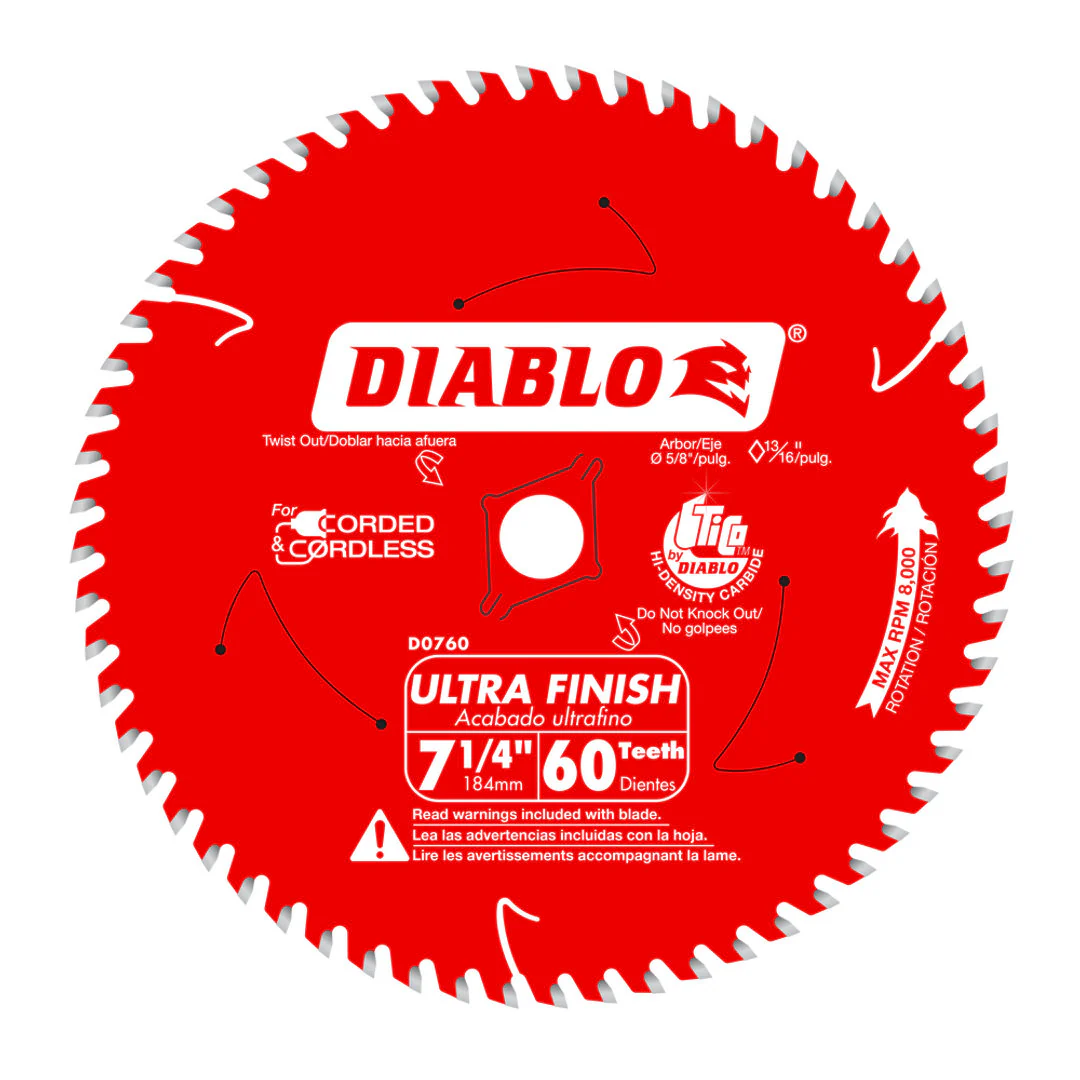Ultra Finish Carbide Saw Blade For Wood