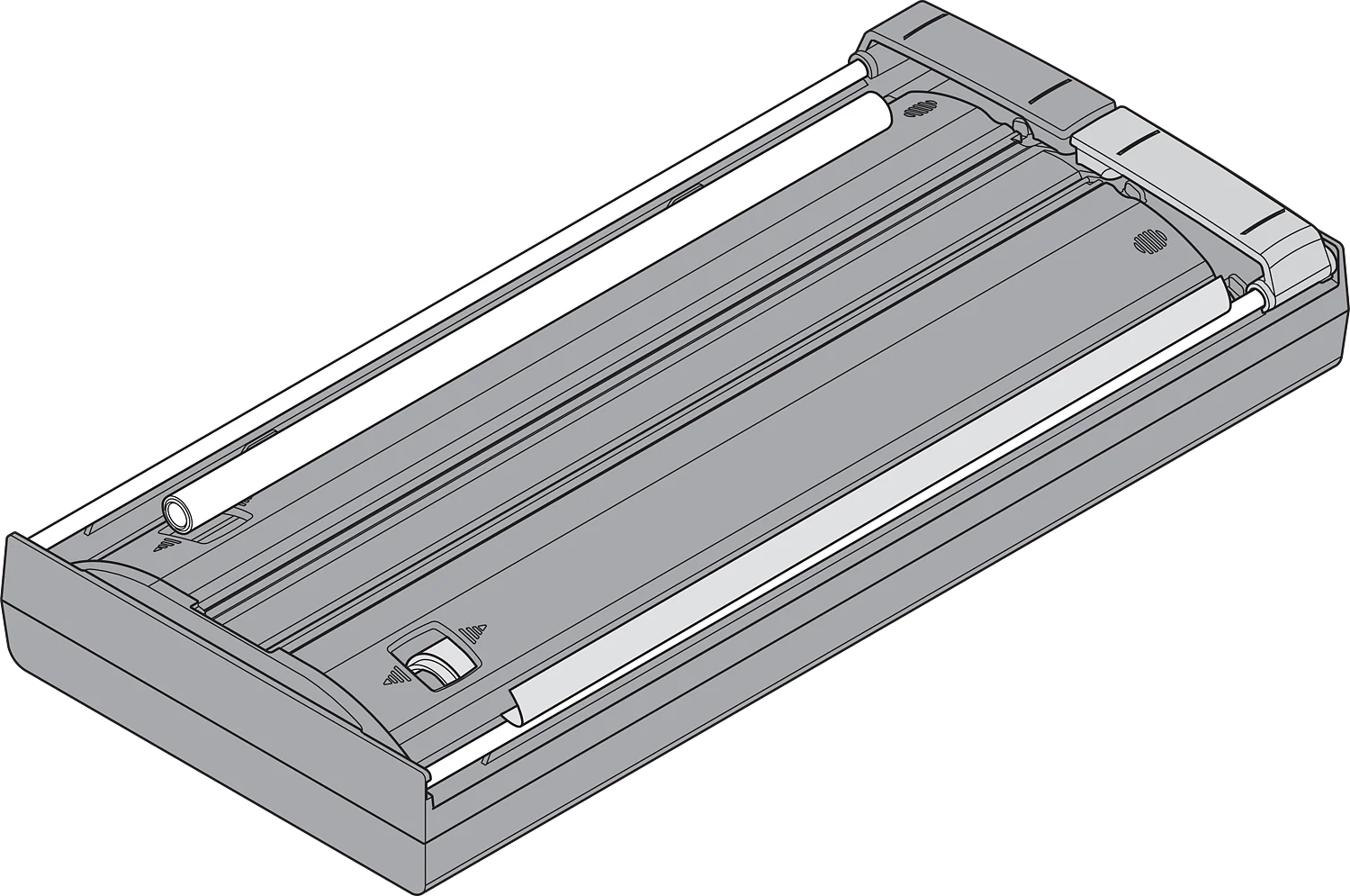 AMBIA-LINE foil/wrap dispenser Ident Orion Grey Matte